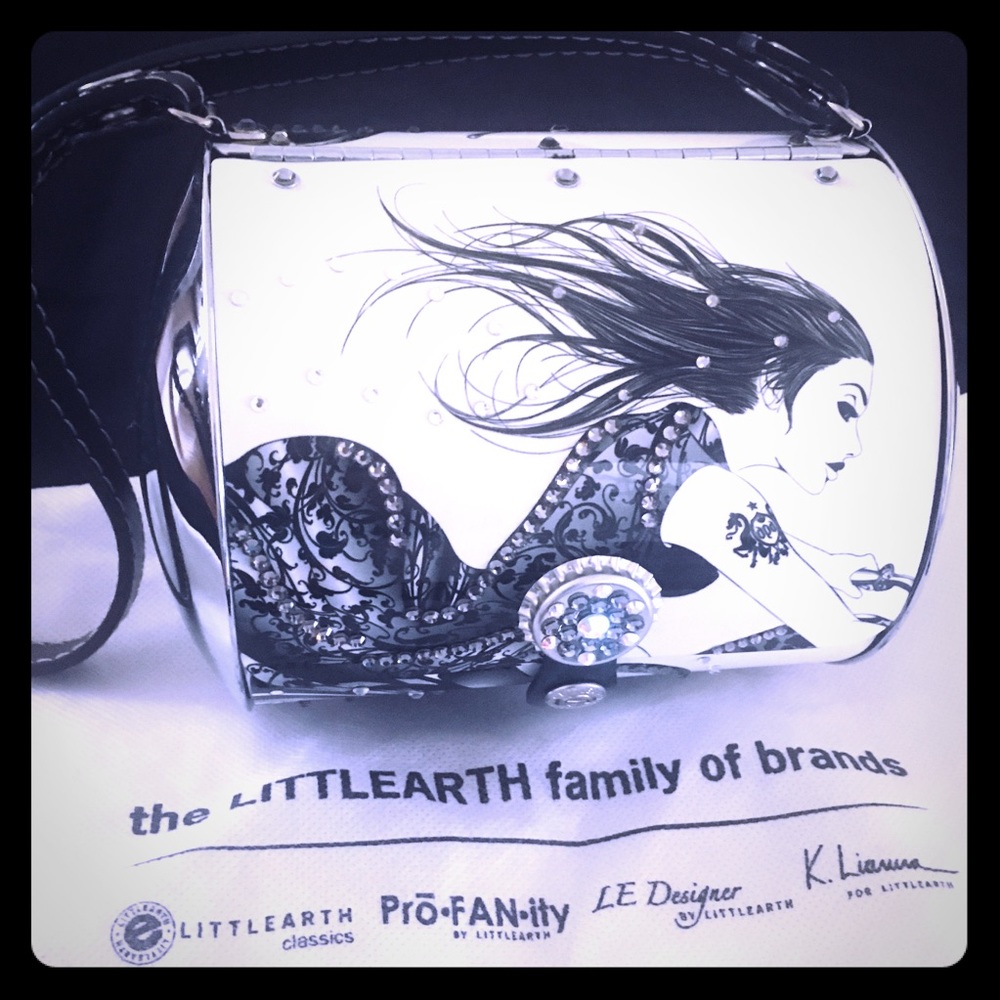 Little Earth Swavarski Crystal purse